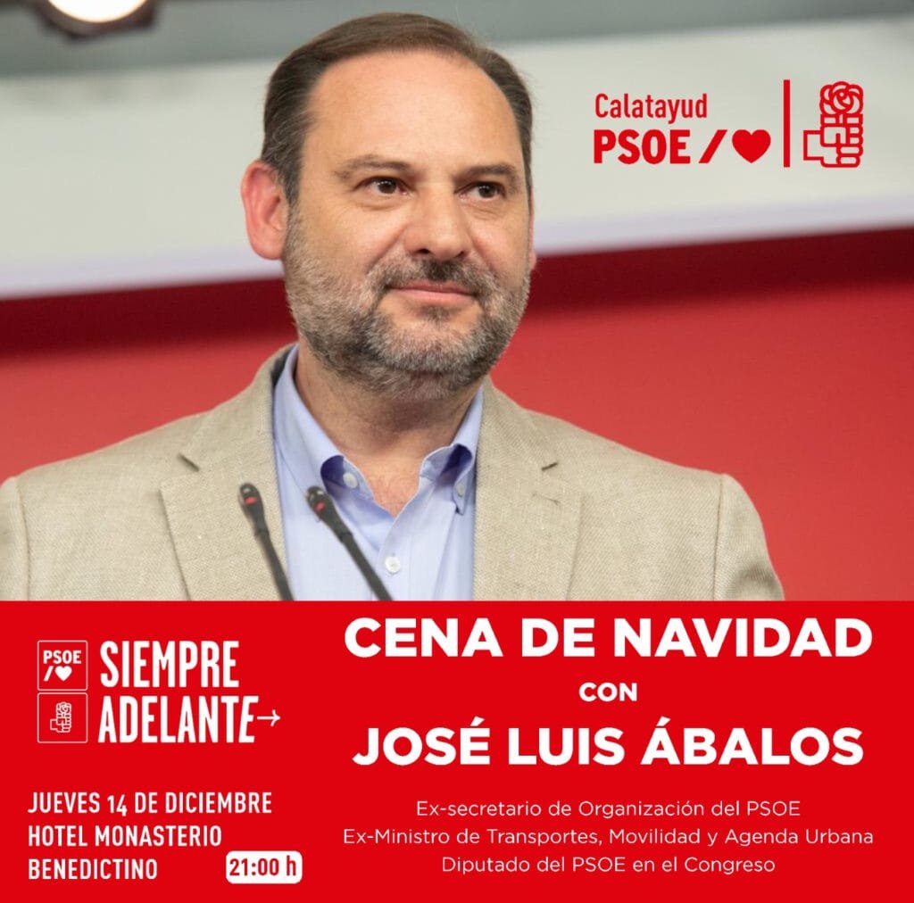 El PSOE De Calatayud Celebra Hoy Su Tradicional Cena De Navidad Con La