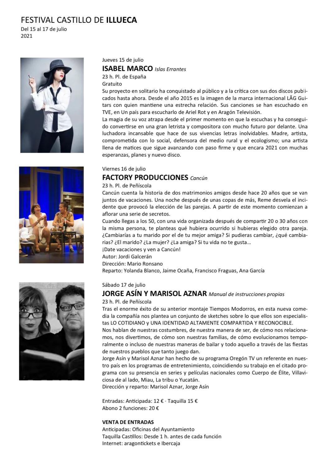 Illueca inaugura este mismo jueves la cuarta edición del Festival de los Castillos 1 img 5821