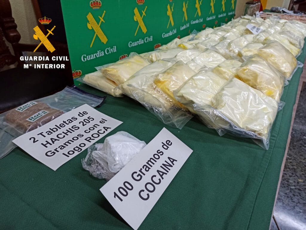 La Guardia Civil Desarticula Una Organización Criminal Dedicada Al Tráfico De Drogas En La 7237