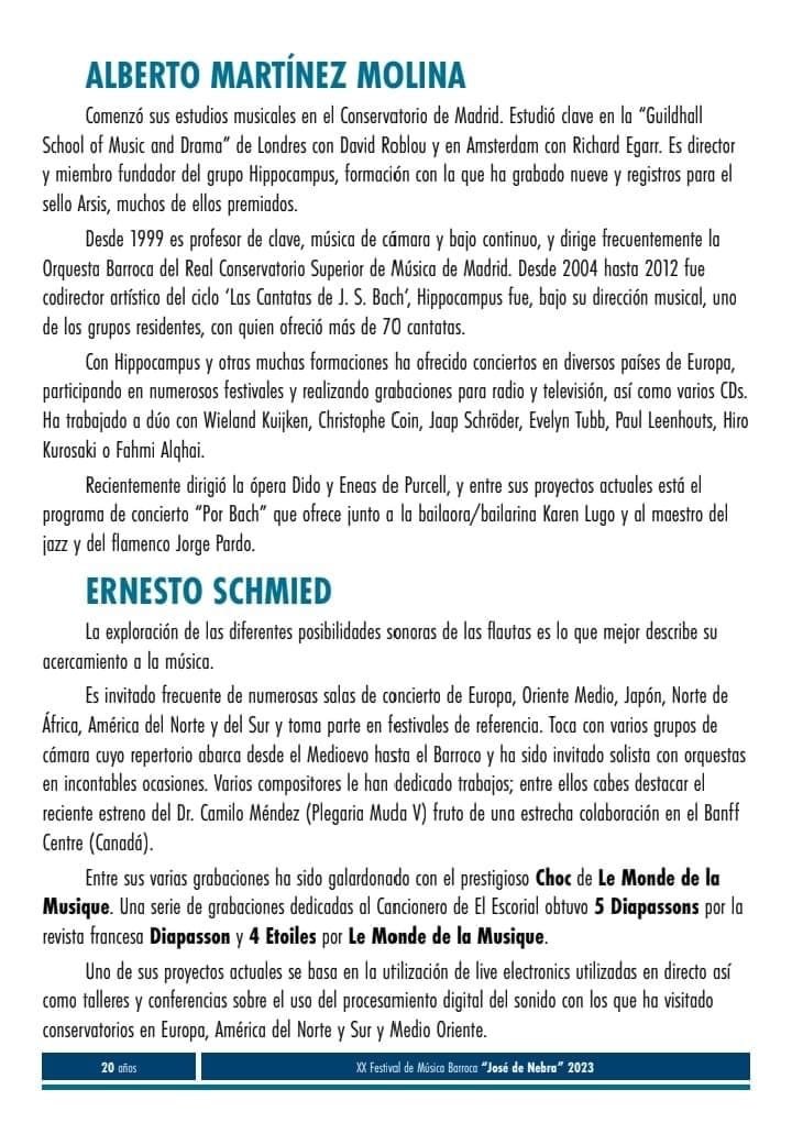 Este viernes se inicia el vigésimo Festival de Música Barroca "José de Nebra" en la Iglesia de San Pedro de los Francos de Calatayud 2 IMG 3527