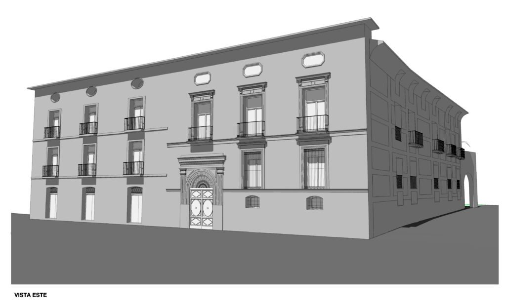 Aprobado el proyecto para la rehabilitación integral del Palacio de Villa Antonia de Calatayud donde se crearán una veintena de viviendas de alquiler público: las obras de iniciarán antes de que finalice el año 3 VISTA ESTE