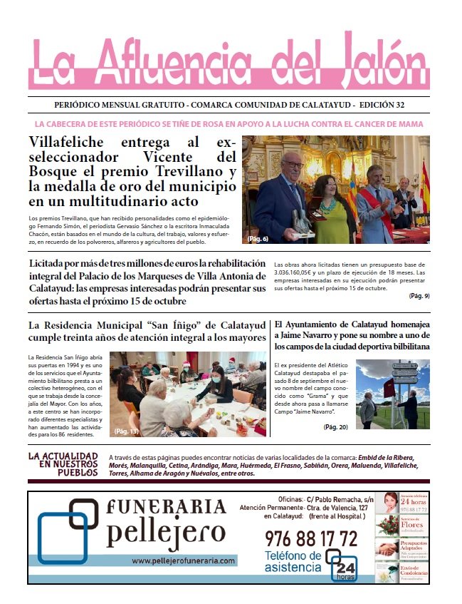 PORTADA AFLUENCIA 32