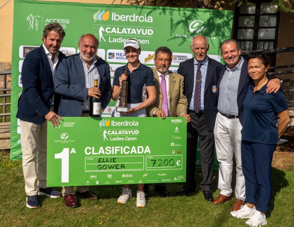 La golfista inglesa Ellie Gower, brillante ganadora de un emocionantísimo “Iberdrola Calatayud Ladies Open” celebrado en el Gambito Golf Club de Calatayud 2 R3 Iberdrola CLO 24 8 Original