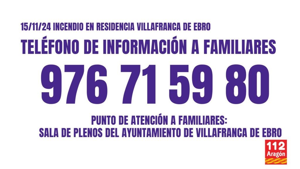 Activada la Cruz Roja de Calatayud para colaborar en las labores de realojo de los usuarios de la residencia incendiada en Villafranca de Ebro en la que han fallecido diez personas 2 IMG 2600 1