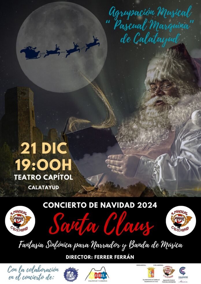 CARTEL CONCIERTO NAVIDAD 2024_SANTA CLAUS