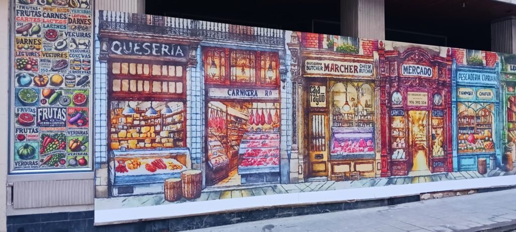 El Ayuntamiento de Calatayud mejora la estética de locales comerciales vacios en la Rúa de Dato y la Plaza San Francisco colocando vinilos decorativos 2 CONTINUIDAD COMERCIAL 2