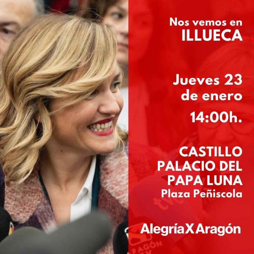 La ministra y portavoz del Gobierno, Pilar Alegría, visita hoy Calatayud, Illueca y Brea de Aragón antes de comenzar las primarias del PSOE aragonés 3 295ae4fe 6bf4 4fe5 abbd a17dc171fcc6