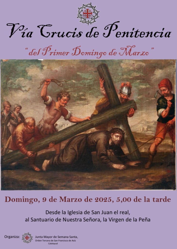 El Pregón de Cuaresma da el pistoletazo de salida a los actos de la Semana Santa Bilbilitana: hoy se celebra el Vía Crucis “del Primer Domingo de Marzo” 5 IMG 8562