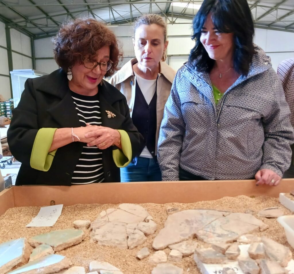El Ayuntamiento de Calatayud presenta a la directora general de Patrimonio el proyecto de restauración del Conjunto Fortificado Islámico en el que se van a invertir casi 2,4 millones de euros 4 WhatsApp Image 2025 04 10 at 14.42.43 6