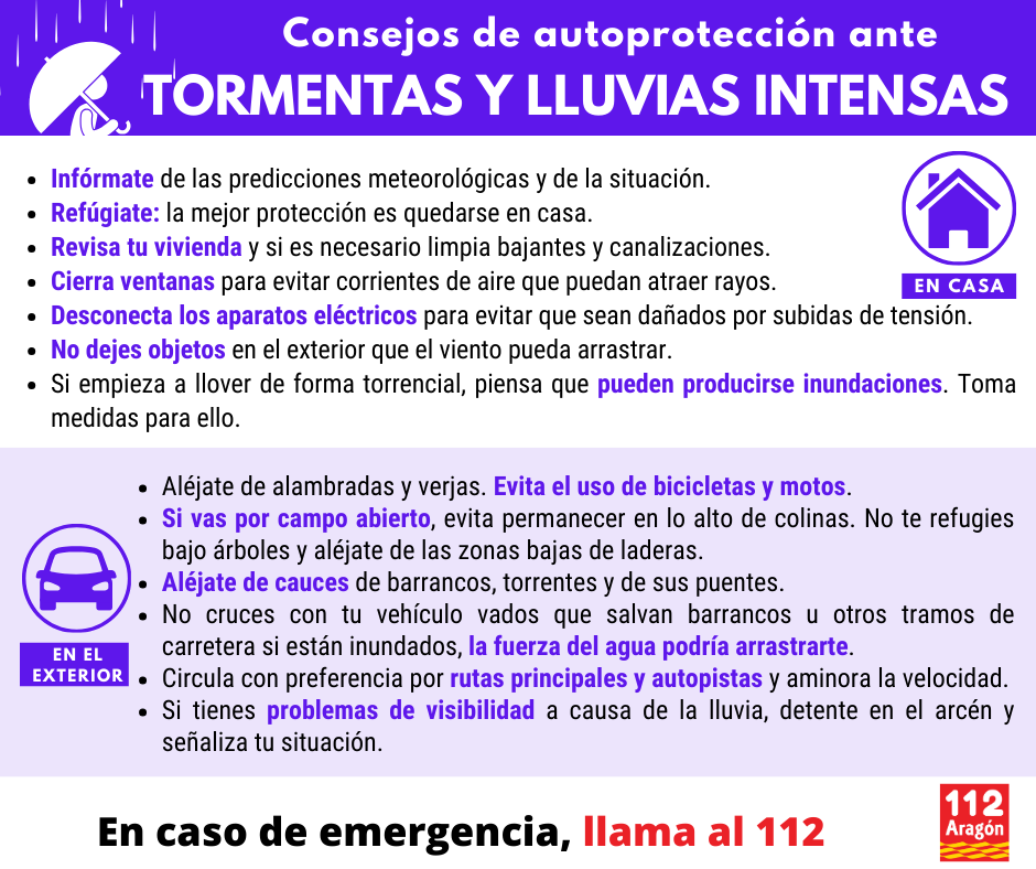 El Gobierno de Aragón activa este sábado en fase de alerta, el Plan Especial de Protección Civil ante Fenómenos Meteorológicos Adversos 2 IMG 5123