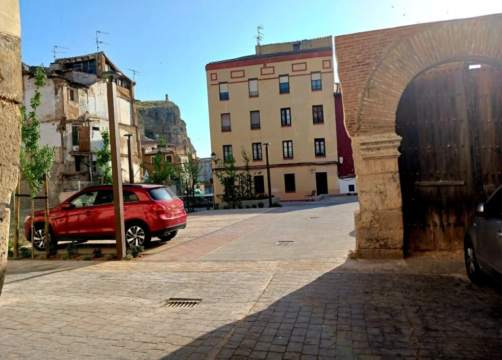 La plaza de España y la del Olivo de Calatayud, comunicadas a través de la calle Rincón de Gotor: conoce aquí este nuevo espacio 4 PLAZAS OLIVO Y ESPANA 1