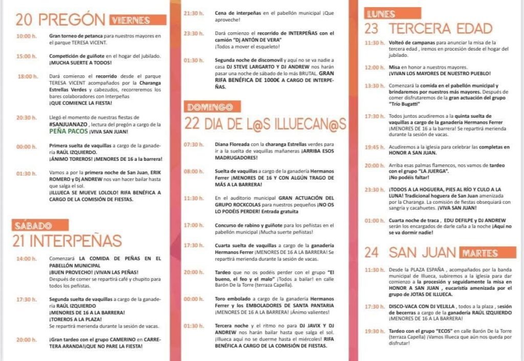 Illueca comienza hoy sus esperadas fiestas de San Juan la próxima semana: conoce aquí todos los actos programados 3 f9cd9f1a 89c9 4a32 b9a5 a670c0e7bbfb 1