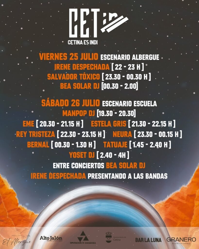 Cuenta atrás para el CetIN, un festival gratuito de música indie que tendrá lugar este próximo fin de semana en Cetina 3 0d3ced42 b4a5 498d 926a 417be003fe5c 1