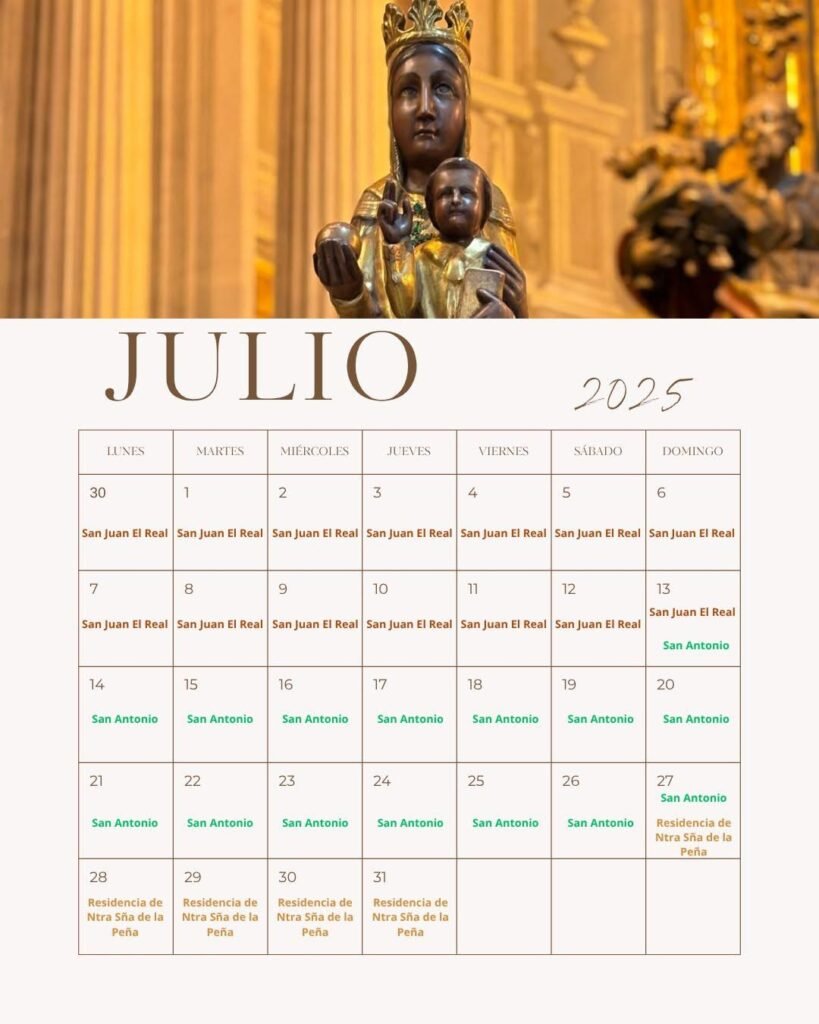 La Patrona de Calatayud, la Virgen de la Peña, inicia su recorrido por las parroquias de la ciudad: conoce aquí todas las fechas 2 IMG 1935