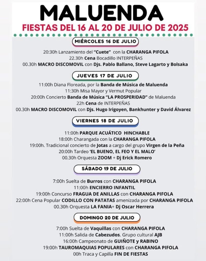 Maluenda se prepara para sus fiestas en honor a las Santas Justa y Rufina el próximo fin de semana del 16 al 20 de julio 2 IMG 1995