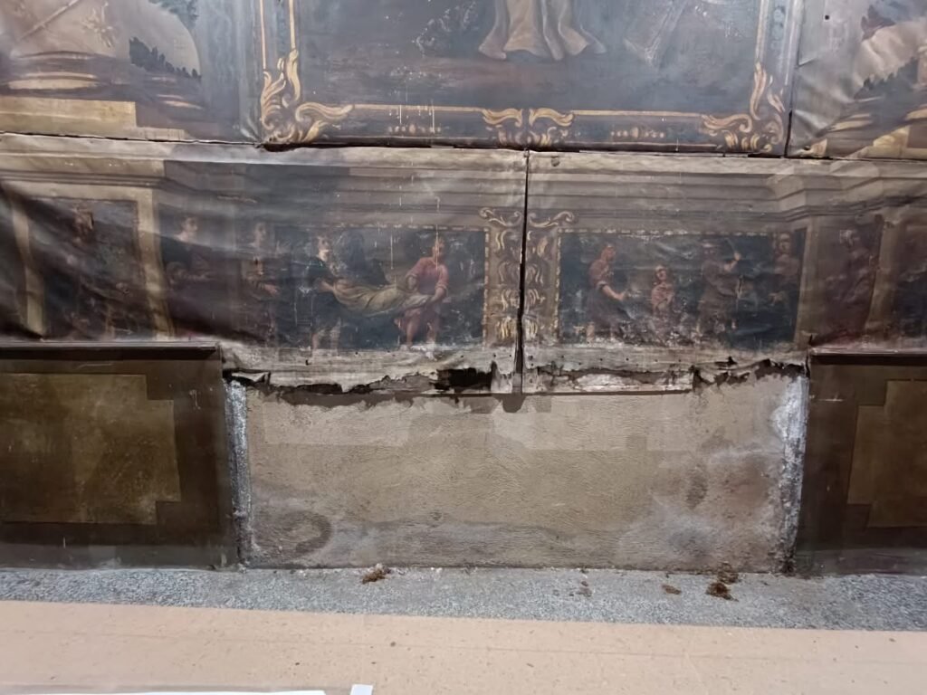 Sale a licitación la restauración del retablo de Santa Orosia de Illueca por más de 100.000€: las empresas interesadas tienen hasta el 28 de julio para presentar sus ofertas 2 IMG 3233