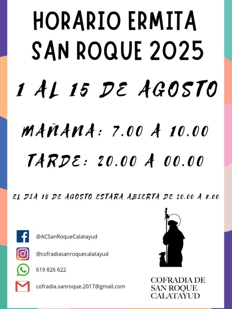 Comienza la novena a San Roque en Calatayud: conoce aquí los horarios de la ermita y los gozos a San Roque 2 IMG 4265