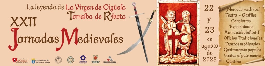 La Carroza del Real llega esta noche a Calatayud dentro del programa “Aragón, Tierra de Cultura” y con motivo de las Noches de Verano 1 banner digital MEDIEVALES TORRALBA 25 3