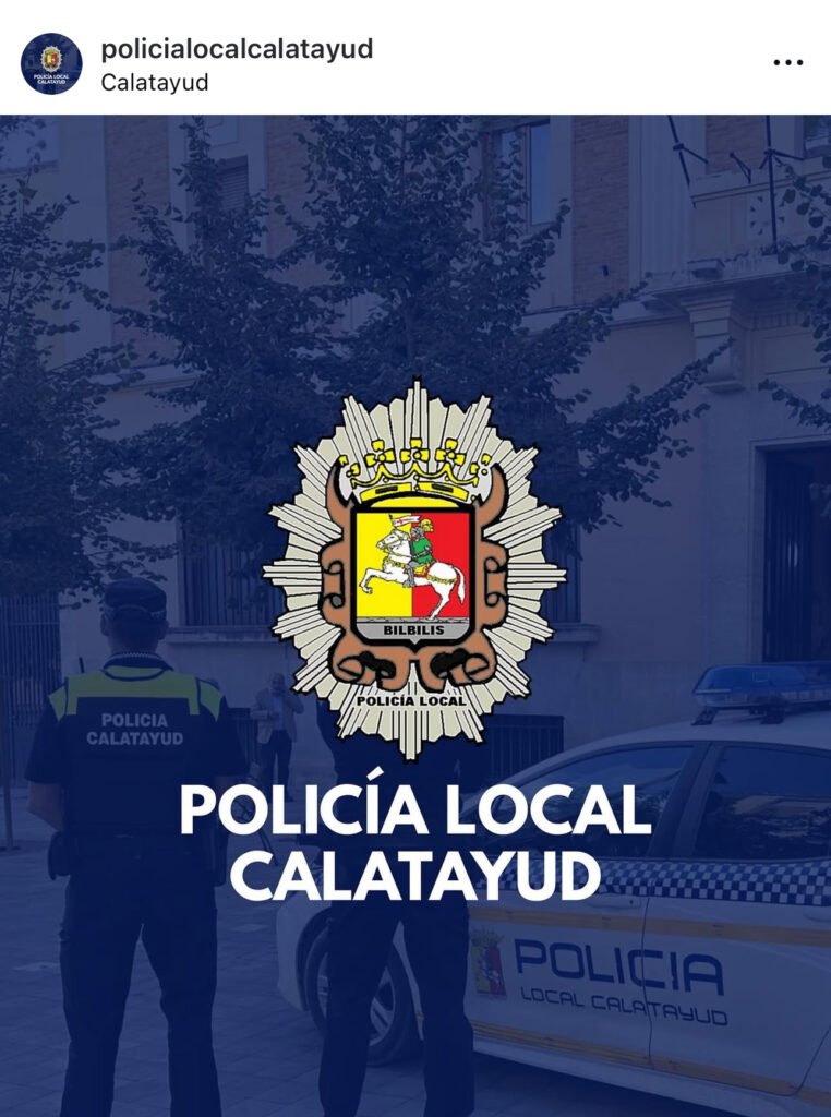 La Policía Local de Calatayud se acerca a la ciudadanía y abre un perfil de Instagram para ofrecer información de servicio 2 IMG 5303
