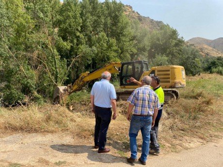 Comienzan las obras de ampliación y mejora del puente de Campiel donde se invertirán cerca de 700.000€ 2 IMG 5983