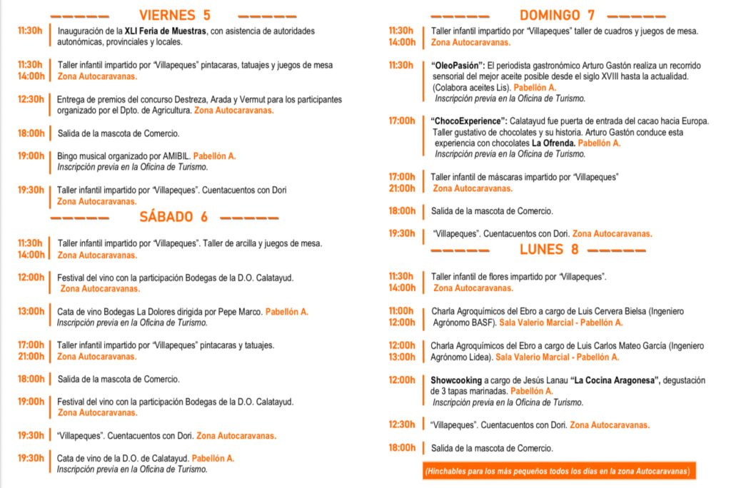 La XLI Feria de Muestras de Calatayud, que se celebrará del 5 al 8 de septiembre, contará con más de sesenta expositores 3 IMG 6335