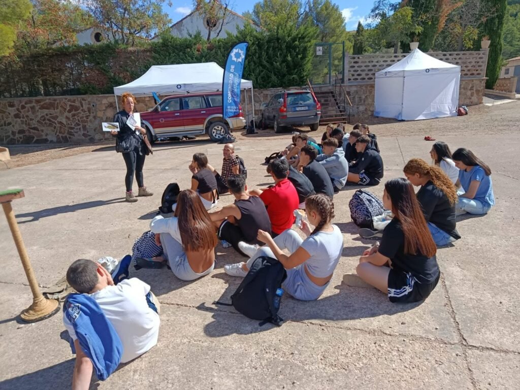 La Comarca Comunidad de Calatayud celebra con éxito la actividad "Convive Comarca" en el Embalse de la Tranquera con más de un centenar de alumnos de educación secundaria 2 IMG 9068