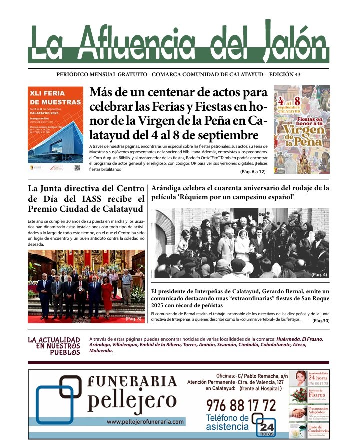 PORTADA AFLUENCIA 43