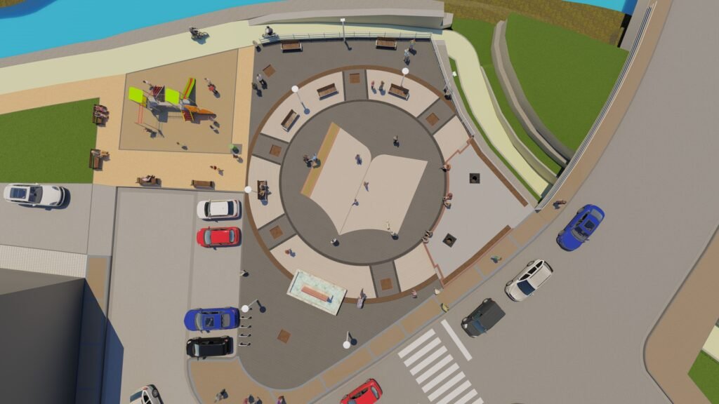 El Ayuntamiento de Calatayud anuncia la remodelación de la Glorieta de la Constitución junto al Paseo Sixto Celorrio para eliminar barreras arquitectónicas y hacerla más funcional y atractiva 2 00 13 Fotopc 1