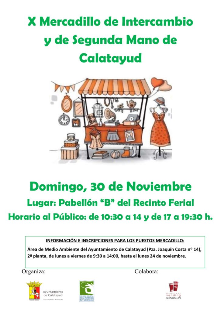 Abierta la inscripción para la décima edición del Mercadillo de Intercambio y de Segunda Mano que tendrá lugar en Calatayud el próximo 30 de noviembre 2 IMG 1218