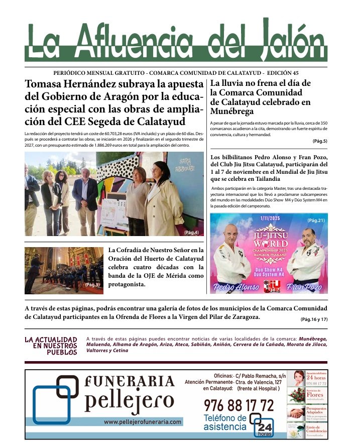 PORTADA AFLUENCIA 45