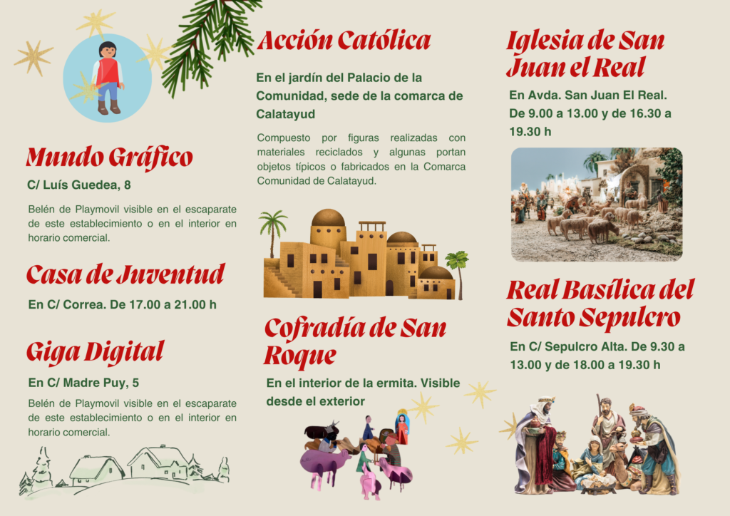 RUTA DE BELENES CALATAYUD 2025 2