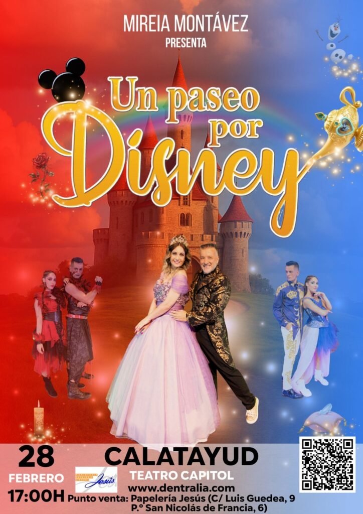 El universo Disney cobra vida en Calatayud el próximo 28 de febrero de la mano de la ex concursante de Operación Triunfo Mireia Montávez 2 08a94a96 8a93 41fb a590 73dab6b95666