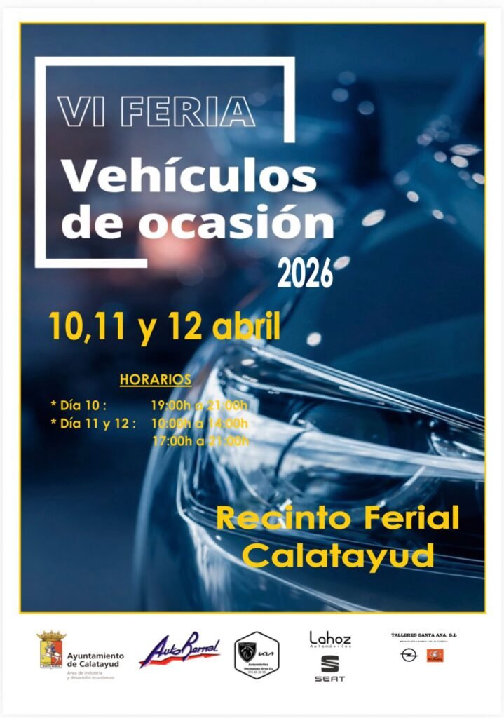 Calatayud inaugura esta misma tarde la sexta edición de la Feria del Vehículo de Ocasión en el Recinto Ferial 2 IMG 9675
