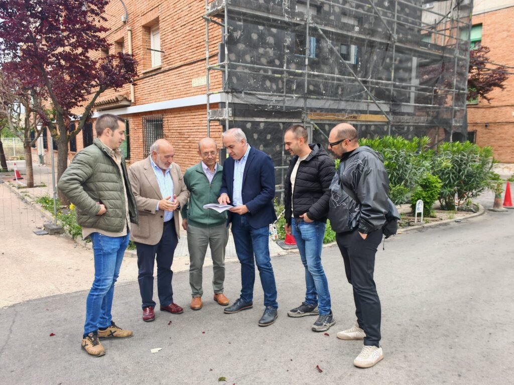 En marcha las obras de mejora energética y rehabilitación en el Grupo San Íñigo de Calatayud con cargo al Plan de Rehabilitación Residencial 2022-2025 2 IMG 1836
