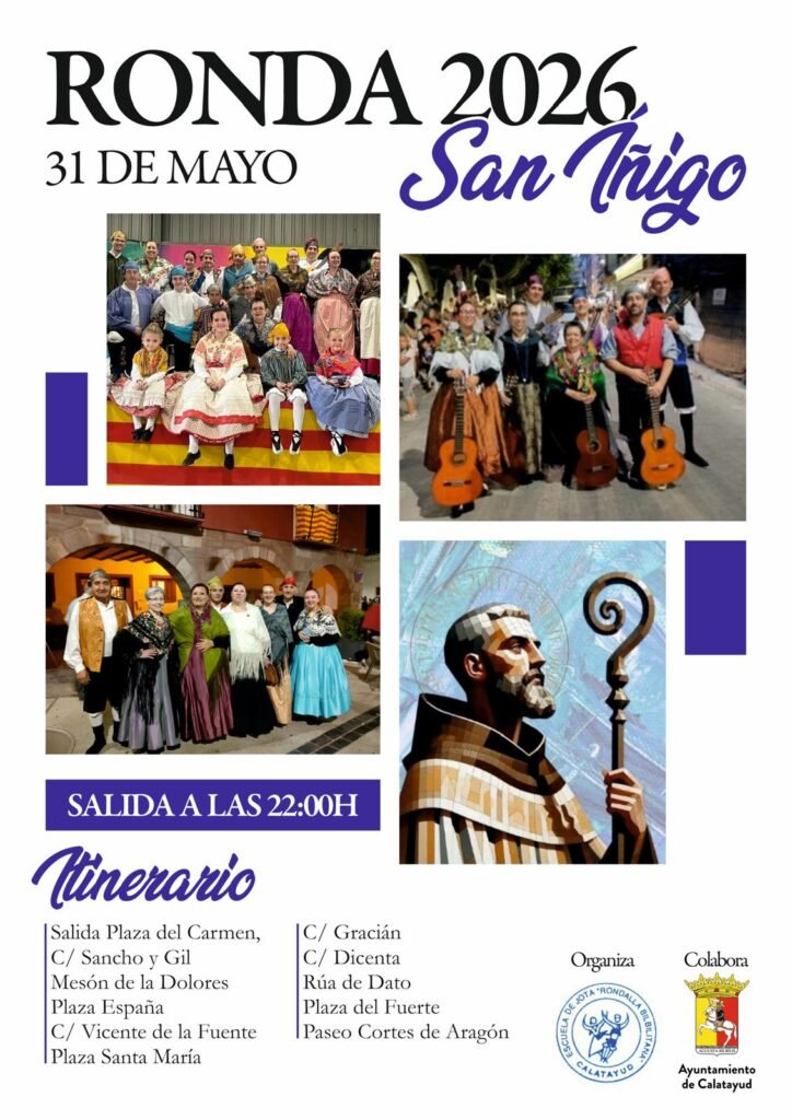 Calatayud se viste de gala para celebrar las fiestas en honor a su patrón, San Íñigo: actos religiosos, cabezudos, actuaciones y ronda jotera, entre otros 4 IMG 1979