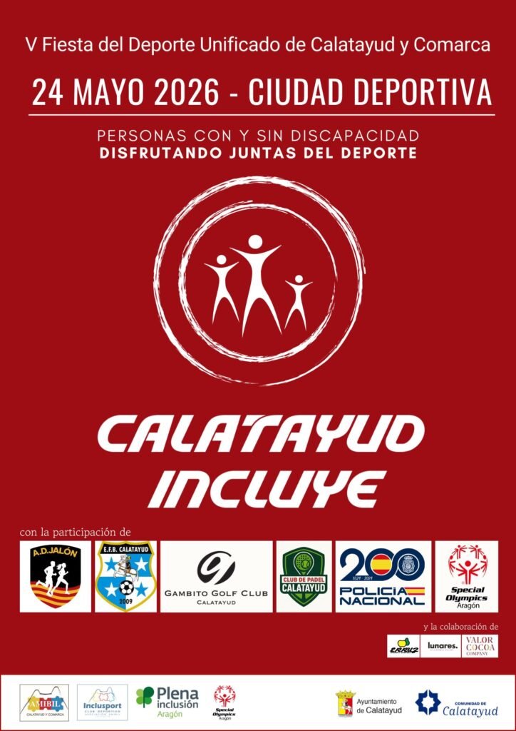 Calatayud, la única localidad de Aragón con una jornada de deporte inclusivo: AMIBIL celebrará este próximo domingo la quinta edición de “Calatayud Incluye” 2 IMG 1994
