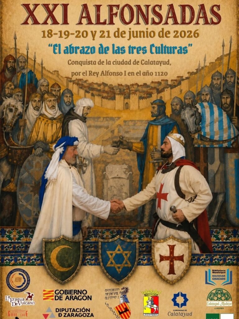 Calatayud se prepara para regresar al siglo XII: Las Alfonsadas reviven el próximo fin de semana la convivencia de las Tres Culturas y la reconquista de la ciudad por parte del Rey Alfonso I 2 IMG 3423
