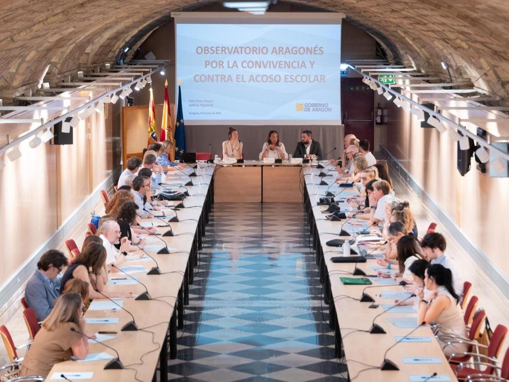 El Gobierno de Aragón refuerza la lucha contra el acoso escolar con un nuevo protocolo de respuesta en 24 horas 2 IMG 3629