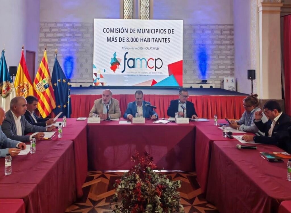 Calatayud celebra una reunión de municipios aragoneses de más de 8.000 habitantes de la mano de la Federación Aragonesa de Municipios, Comarcas y Provincias 2 IMG 3825
