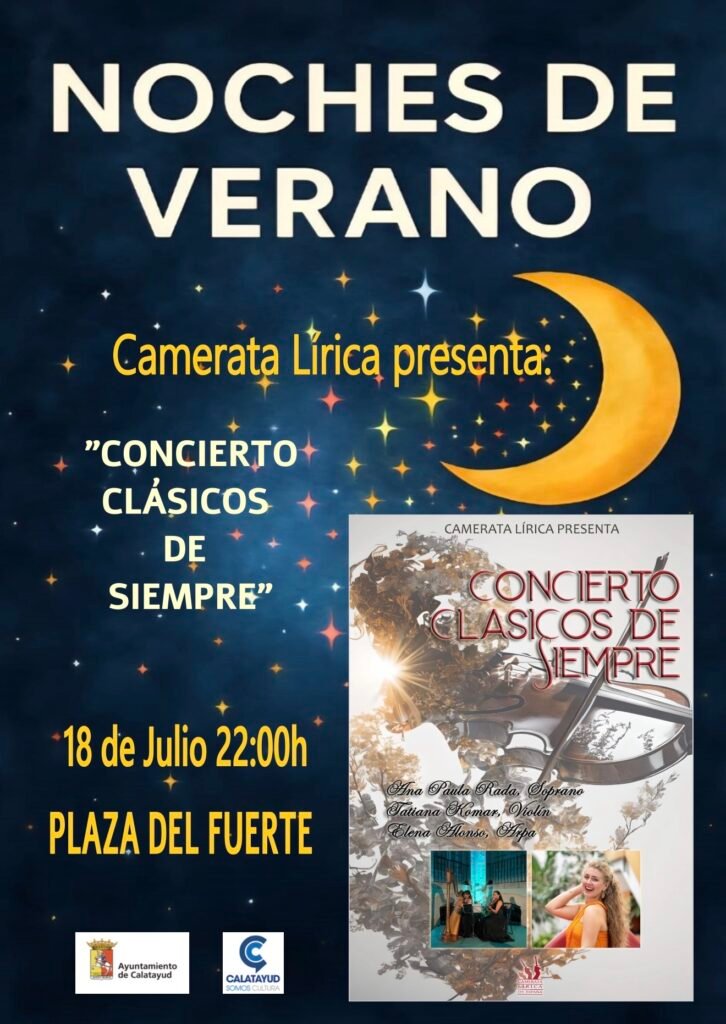Las “Noches de Verano” regresan a Calatayud este mes de julio con tres grandes conciertos gratuitos de jazz, lírica y un tributo a Edith Piaf 3 IMG 4883