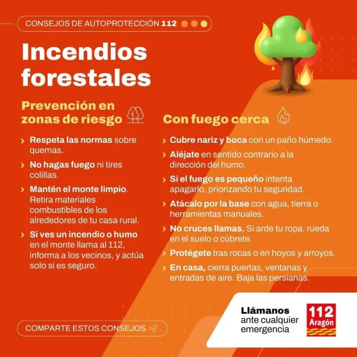 Aviso naranja hoy lunes por temperaturas máximas en la Comarca Comunidad de Calatayud: pautas de autoprotección frente al calor y el fuego 3 IMG 5773 1
