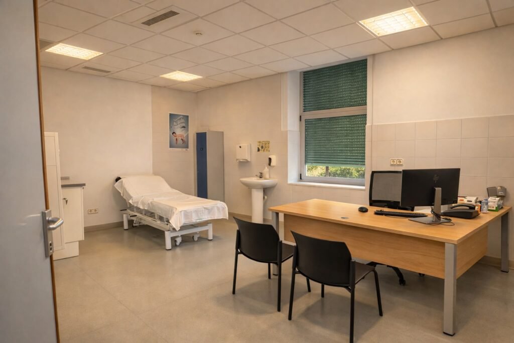 La zona de salud Calatayud Norte incorpora una plaza más de médico de Atención Primaria: serán 13 los médicos para atender a una población adulta de alrededor de 19.500 personas 2 IMG 7056