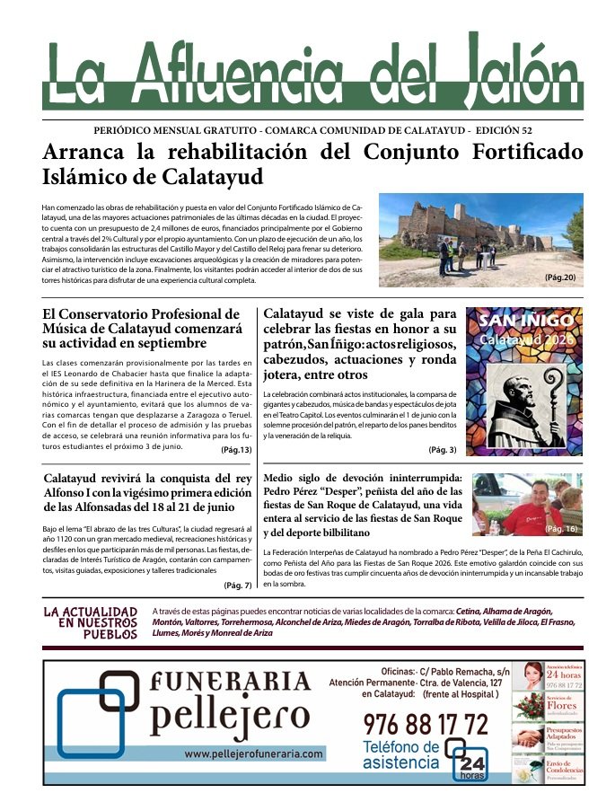 PORTADA AFLUENCIA 52