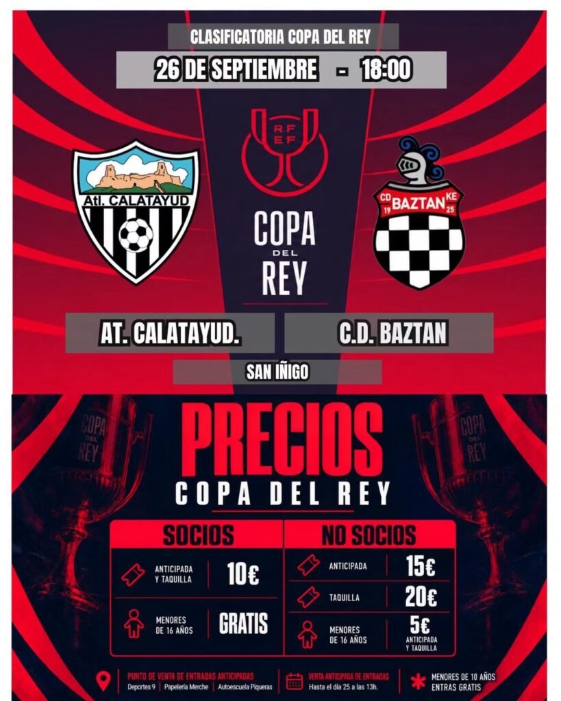 Comienza el sueño para el Atlético Calatayud: desde este sábado, se juega ante el CD Baztán el sueño de recibir a un equipo de Primera División en casa 2 IMG 2974