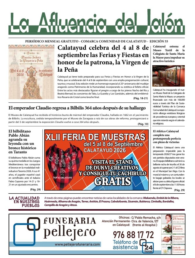PORTADA AFLUENCIA 55